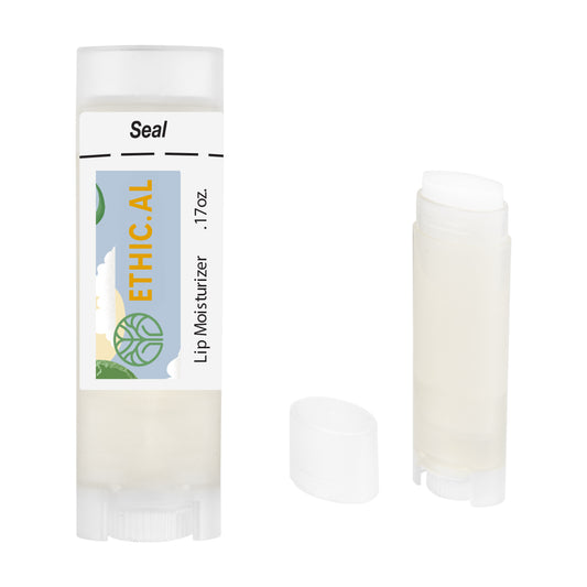 CLEAR Oval Lip Moisturizer With rPET Tube