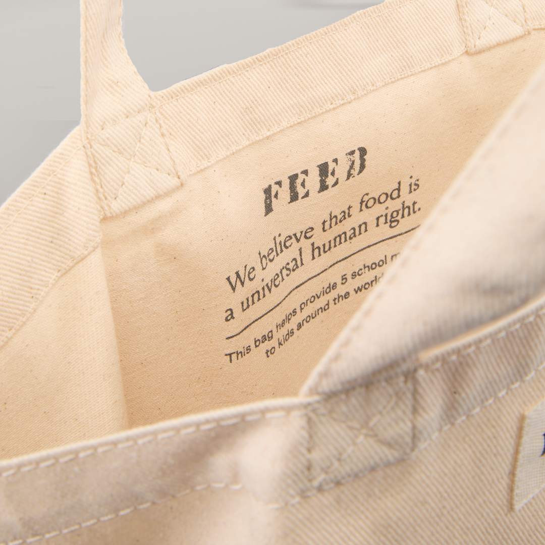 FEED Organic Cotton Shopper Tote