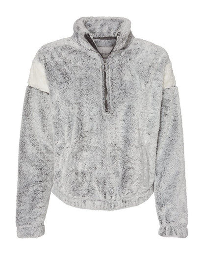 Women's Remy Fuzzy Fleece Quarter-Zip Pullover - FZ04