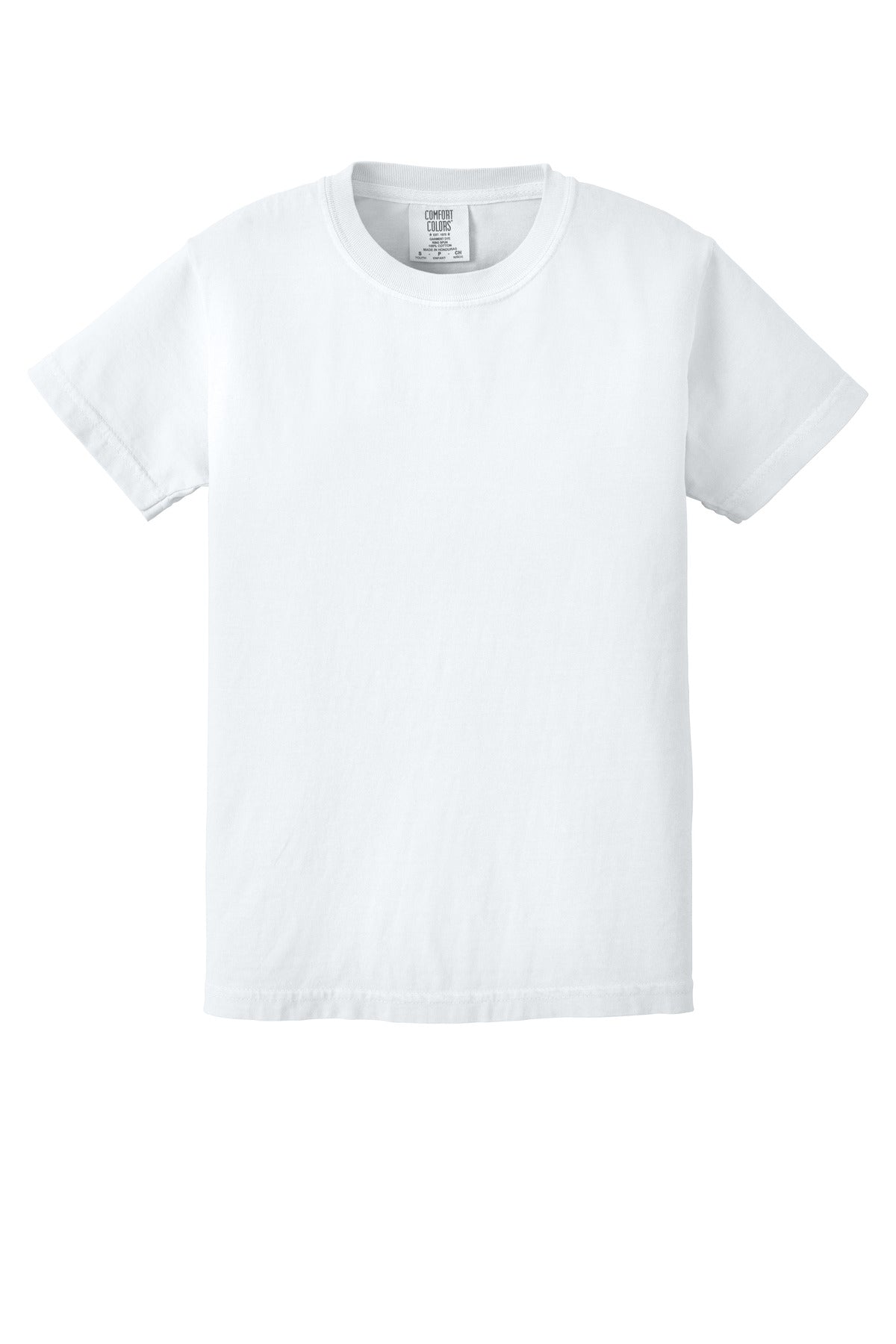 COMFORT COLORS Youth Heavyweight Ring Spun Tee. 9018