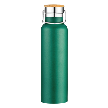 Smith 20oz Stainless Steel Bamboo Cap Water Bottle