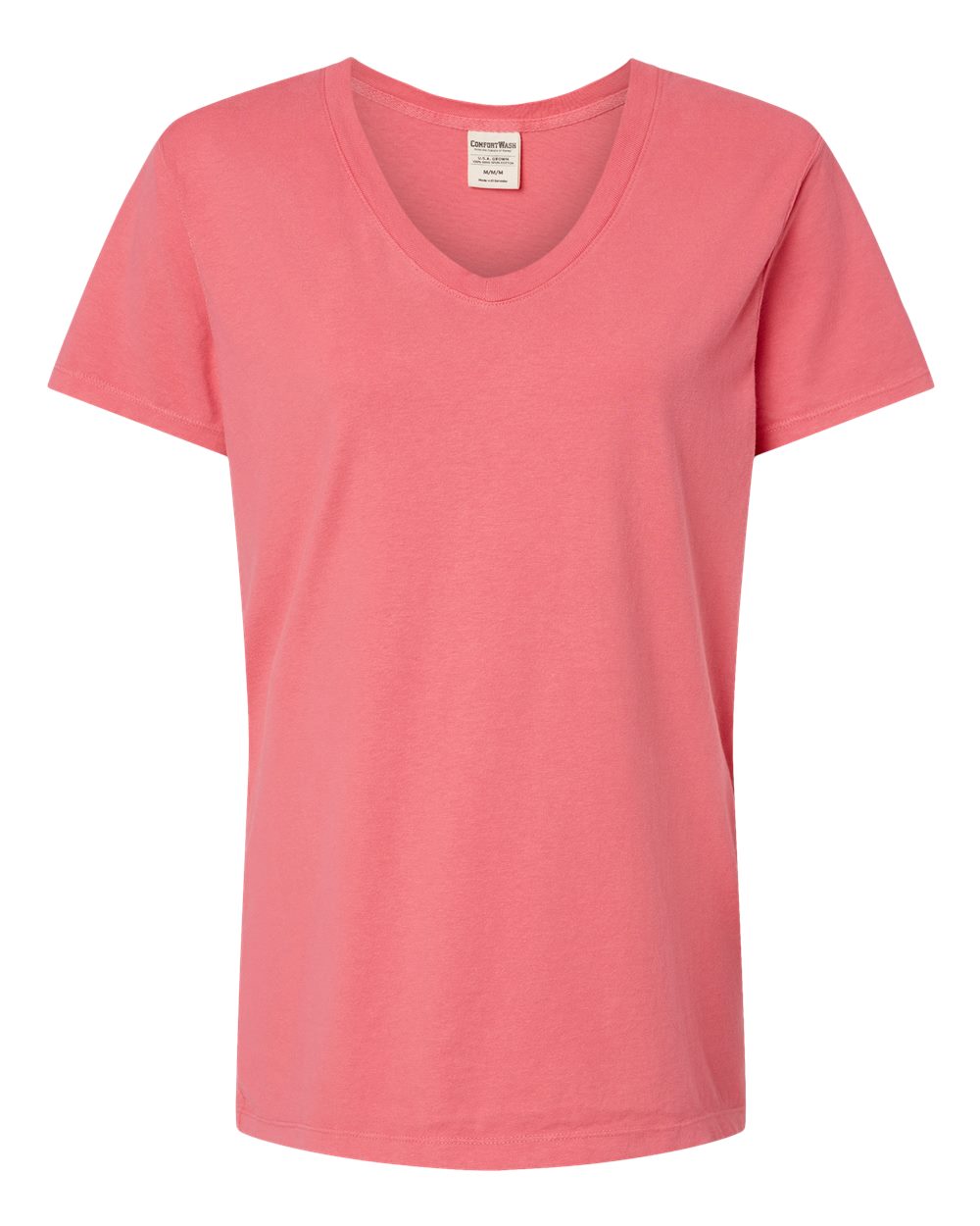 Women's Garment-Dyed V-Neck T-Shirt - GDH125