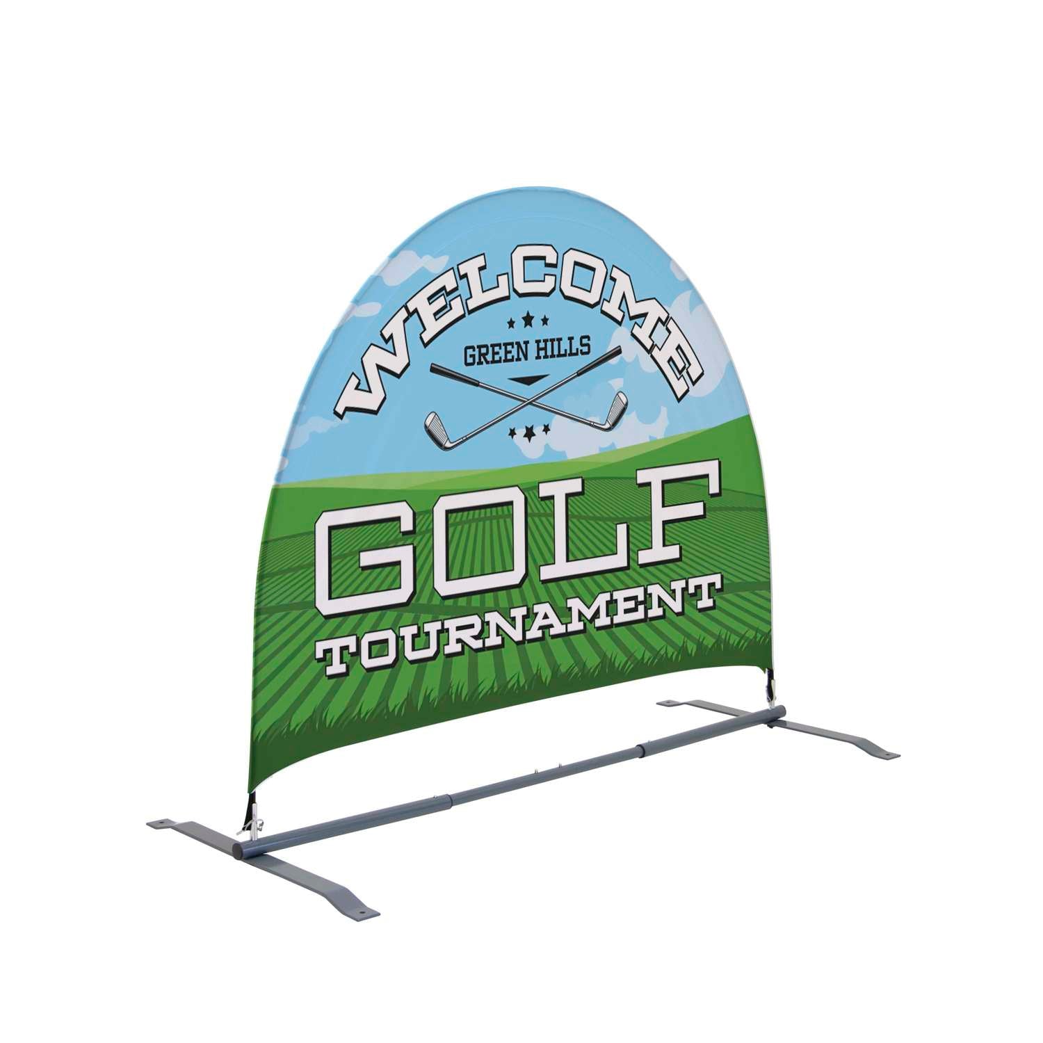 5'W x 4'H Sunrise Multisurface Sign Single-Sided Kit