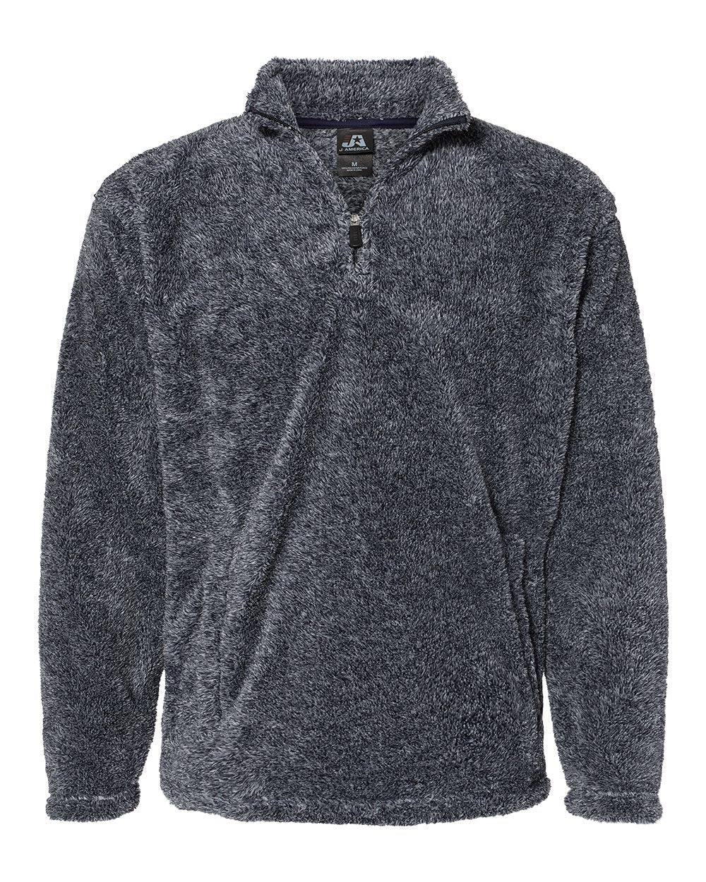 Unisex Boundary Shag Frosty Sherpa Quarter-Zip Pullover - 8464