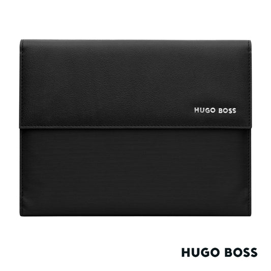 Hugo Boss® Pinstripe A5 Folder