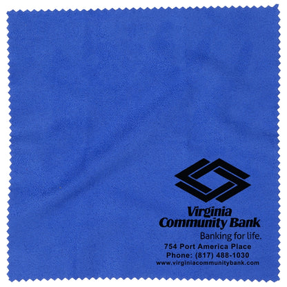 6x 6" “TopSuede” Suede Cleaning Cloth & Screen Cleaner