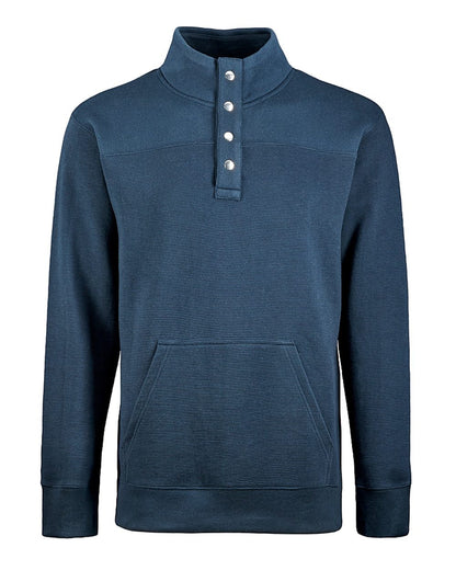 Men's Ripple Fleece Snap Sweatshirt - 8708