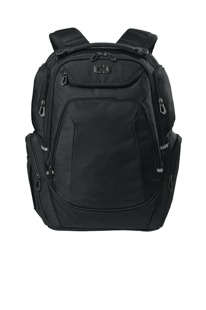 Front View of Blacktop OGIO Kinetic Pack 91030