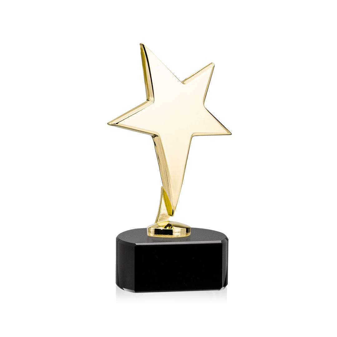 Tuscany Gold Star on Paragon Base - Black