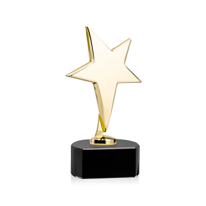 Tuscany Gold Star on Paragon Base - Black