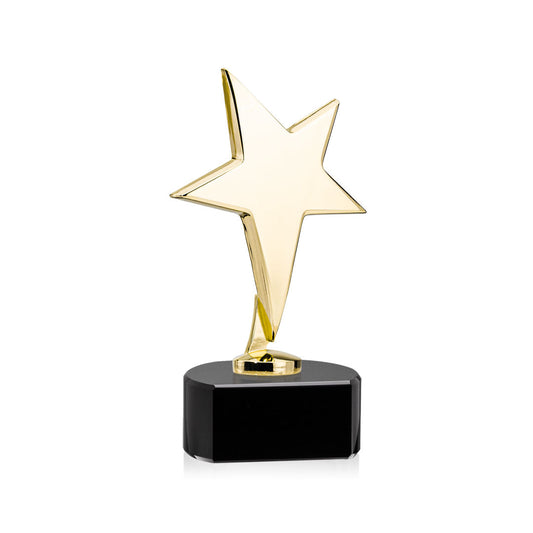 Tuscany Gold Star on Paragon Base - Black