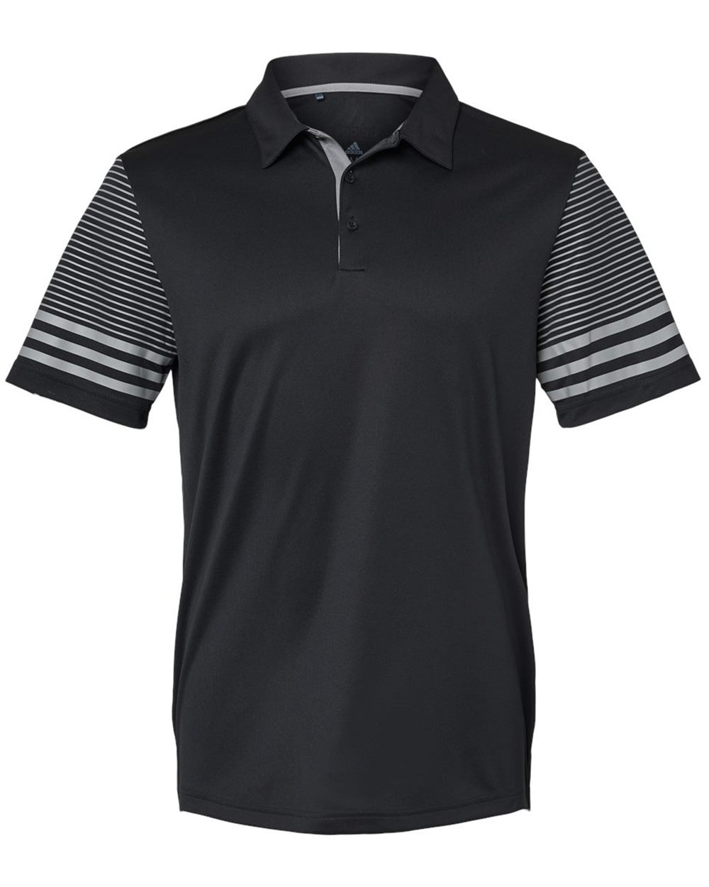 Men's Striped Sleeve Polo - A490