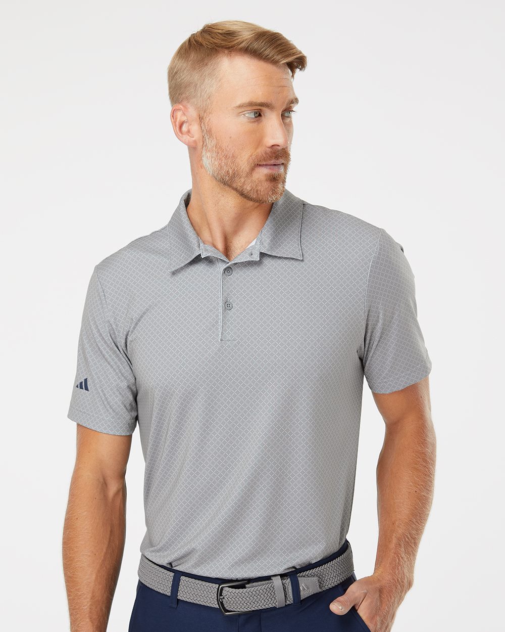 Men's Ultimate365 Diamond Dot Print Polo - A498