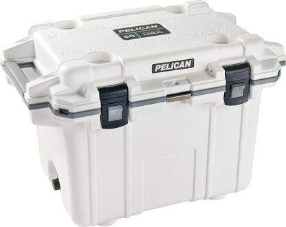 Pelican™ 50QT Cooler WHITE