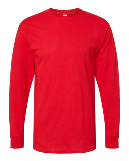 Unisex Gold Soft Touch Long Sleeve T-Shirt - 4820