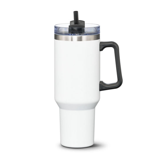 Compeer Handle Travel Mug w/Straw - 40oz