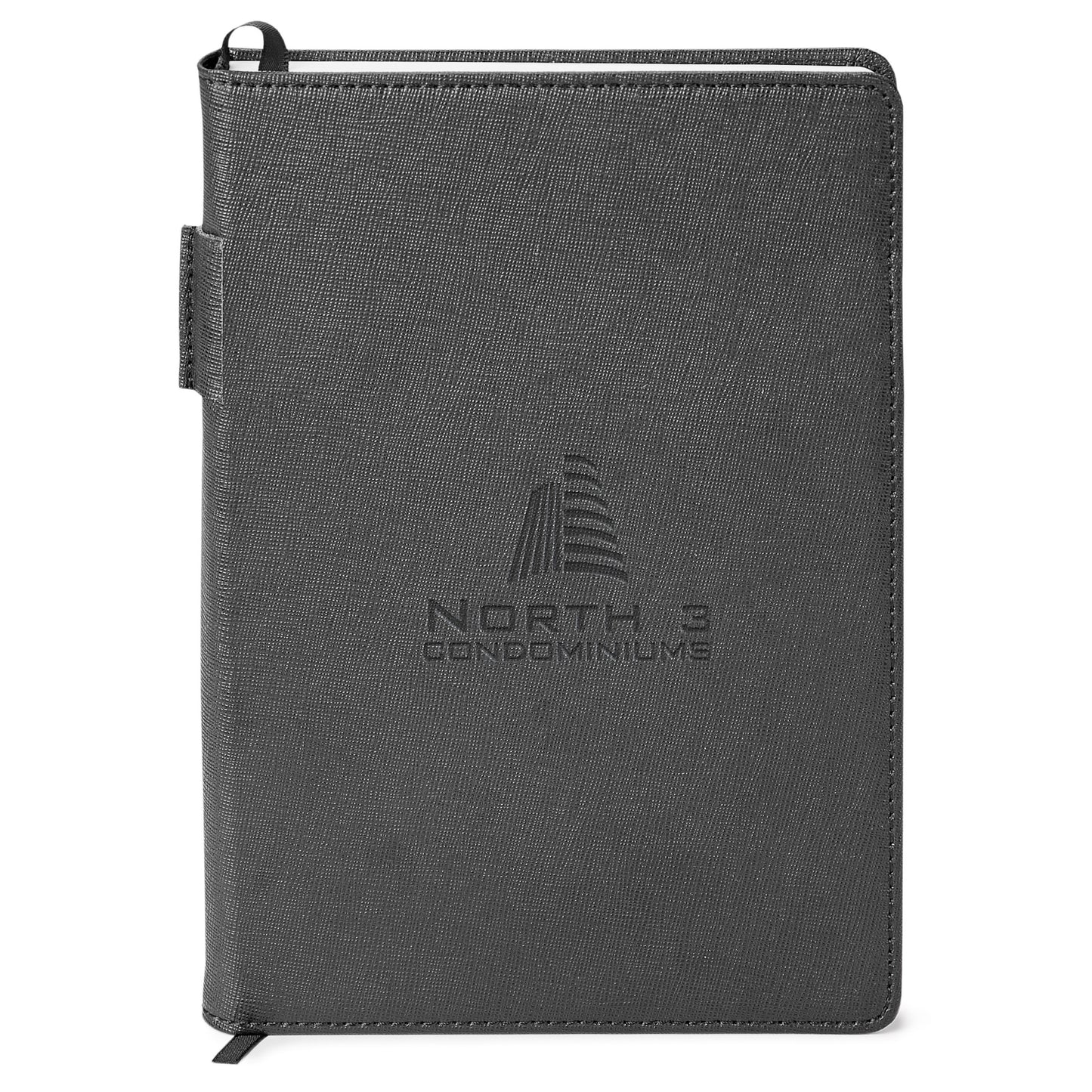 Genuine leather non-refillable journal
