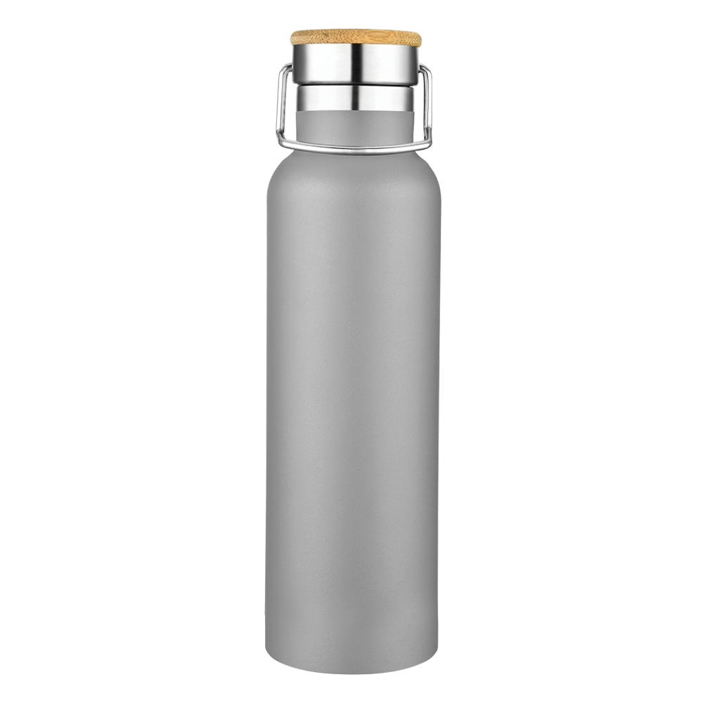 Smith 20oz Stainless Steel Bamboo Cap Water Bottle