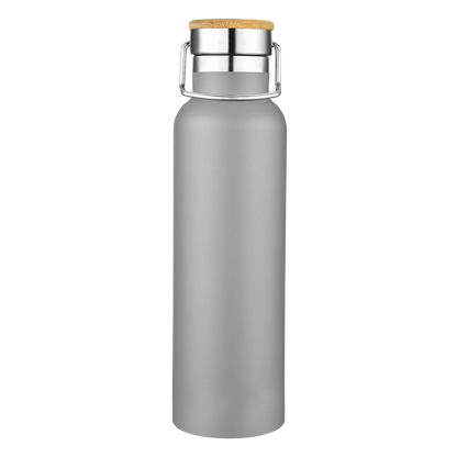 Smith 20oz Stainless Steel Bamboo Cap Water Bottle