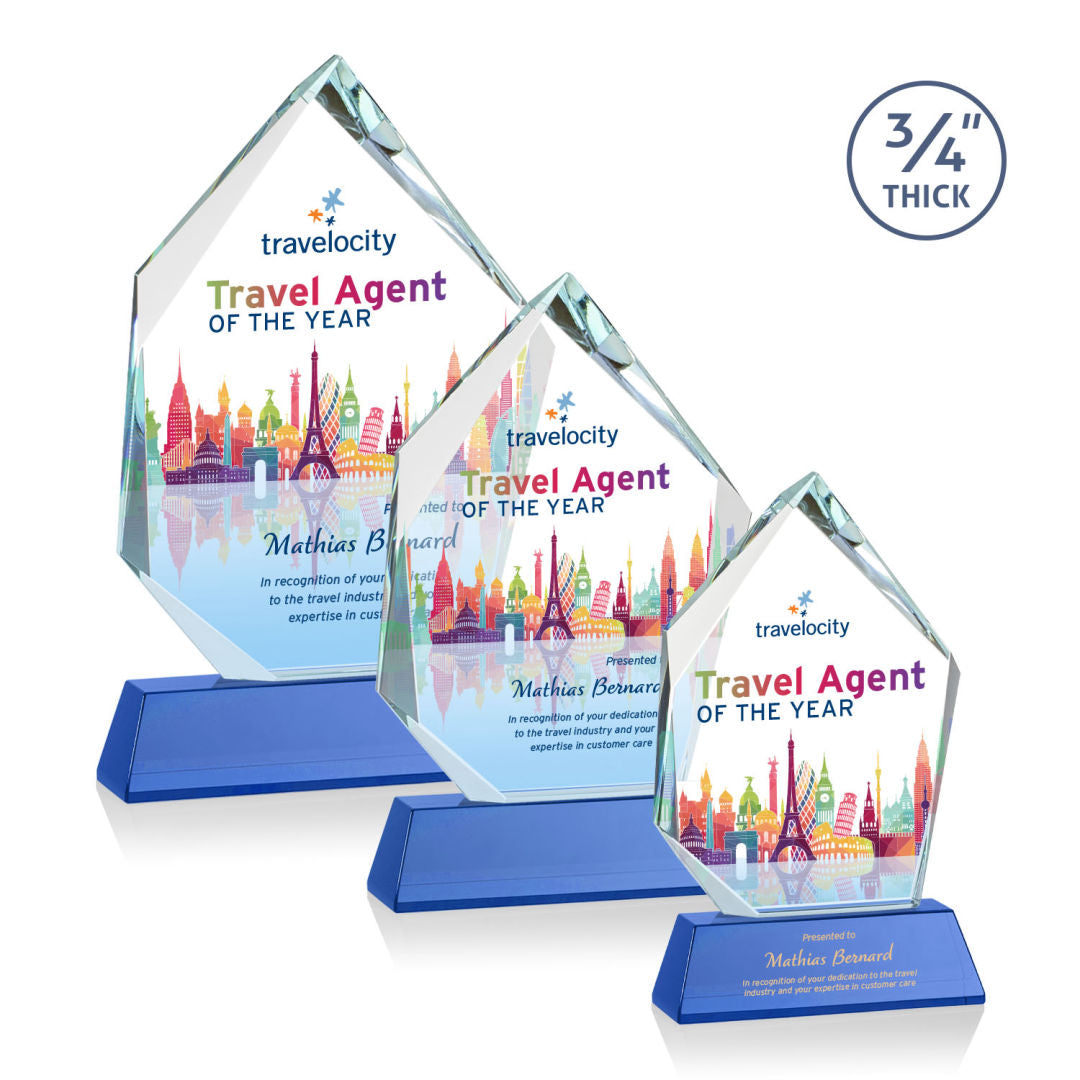 Deerhurst Ice Peak VividPrint™ Award on Newhaven - Blue