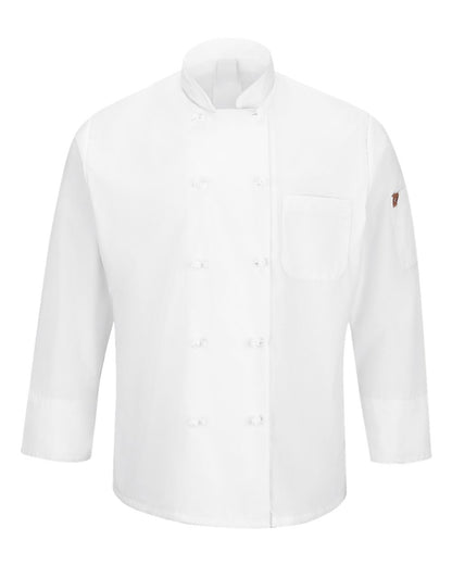 Mimix™ Ten Knot Button Chef Coat with OilBlok - 044X