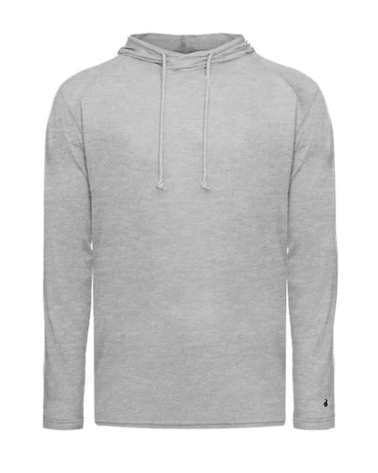 Men's Tri-Blend Surplice Hooded Long Sleeve T-Shirt - 4905