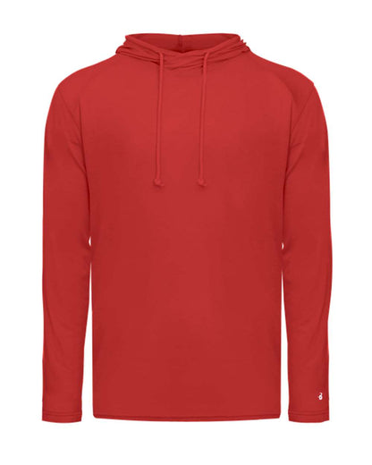 Men's Tri-Blend Surplice Hooded Long Sleeve T-Shirt - 4905