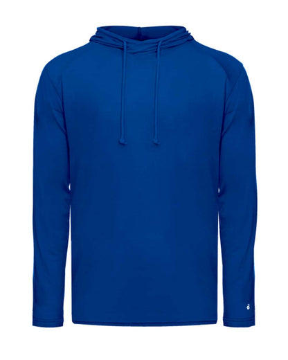 Men's Tri-Blend Surplice Hooded Long Sleeve T-Shirt - 4905