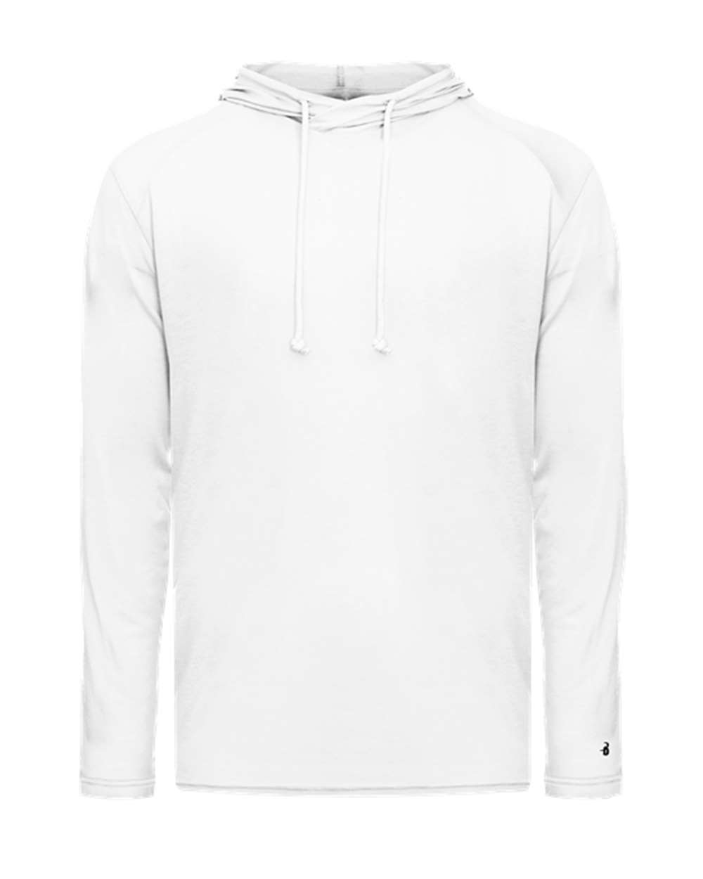 Men's Tri-Blend Surplice Hooded Long Sleeve T-Shirt - 4905