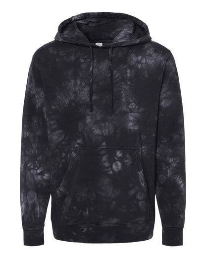 Unisex Midweight Tie-Dyed Hooded Sweatshirt - PRM4500TD