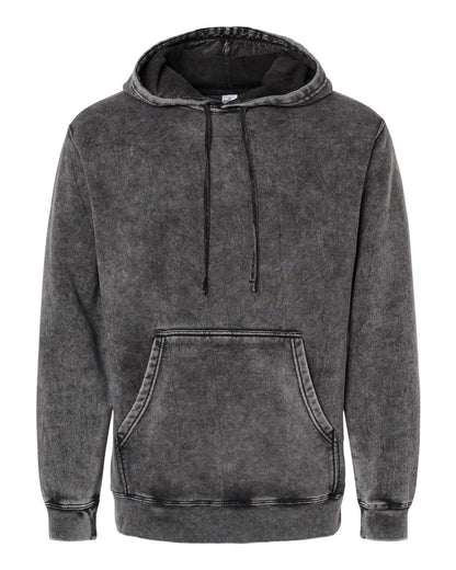 Unisex Midweight Mineral Wash Hooded Sweatshirt - PRM4500MW