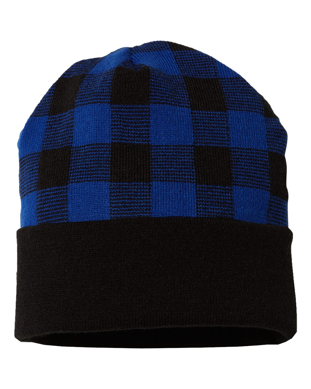 USA-Made Plaid Beanie - RKP12