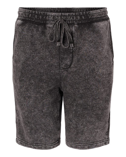 Unisex Mineral Wash Fleece Shorts - PRM50STMW