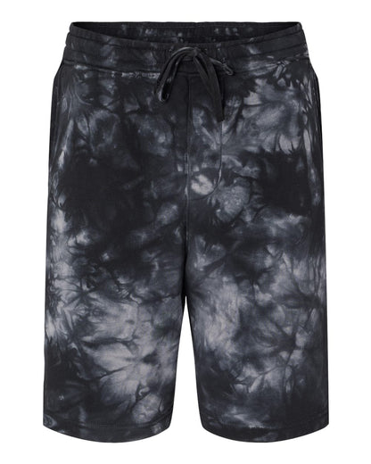 Unisex Tie-Dyed Fleece Shorts - PRM50STTD