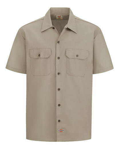 Men's Tall Short Sleeve Work Shirt - 2574T