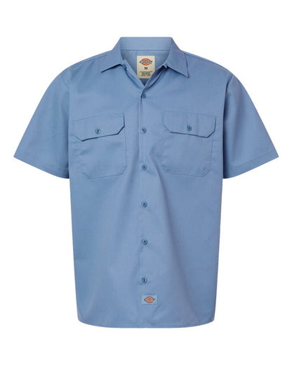 Men's Tall Short Sleeve Work Shirt - 2574T
