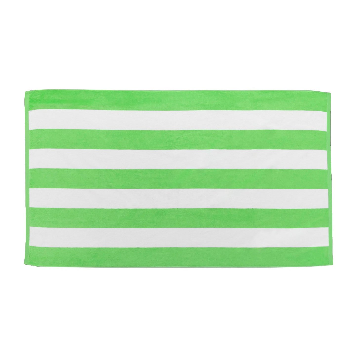 Cabana Stripe Terry Velour Beach Towel