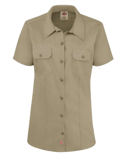 Women's Short Sleeve Work Shirt - FS57