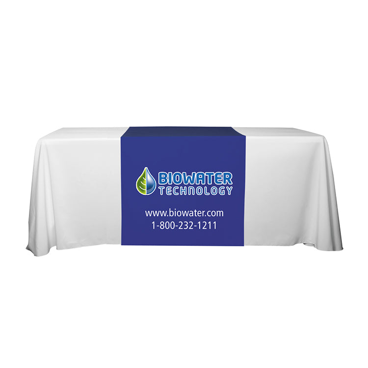 "Roger Eight" 90" L Table Runners (PhotoImage Full Color) / Accommodates 3 ft Table and Larger