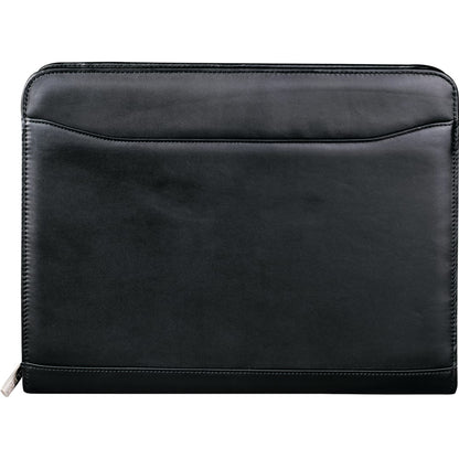 FSC® Mix Millennium Leather Zippered Padfolio