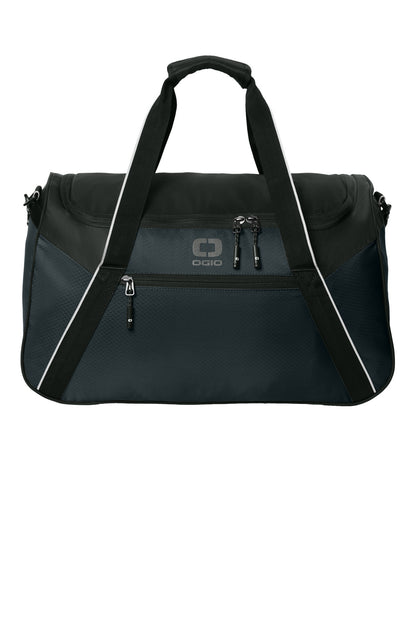 Front View of Blacktop OGIO Inception Duffel 95002