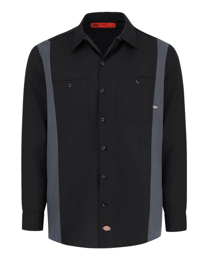 Men's Industrial Colorblocked Long Sleeve Shirt - 5524