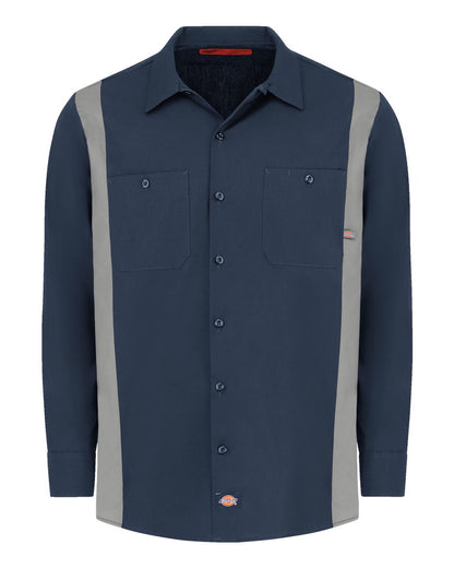 Men's Industrial Colorblocked Long Sleeve Shirt - 5524