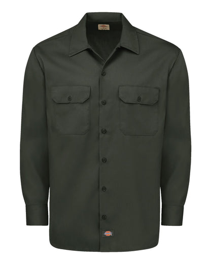 Men's Tall Long Sleeve Work Shirt - 5574T