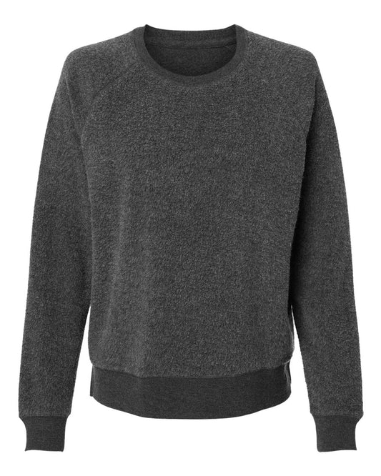 Women's Fleece Out Crewneck Pullover - K01
