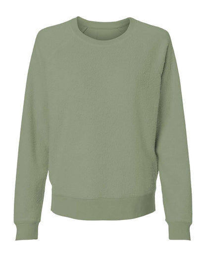 Women's Fleece Out Crewneck Pullover - K01