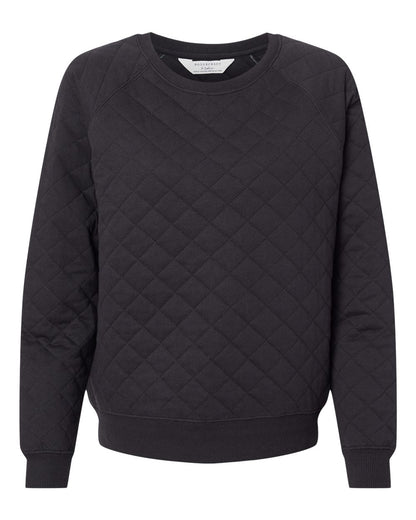 Women's Quilted Crewneck Pullover - R08