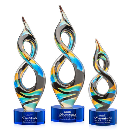 Cosenzo Award on Marvel Base - Blue
