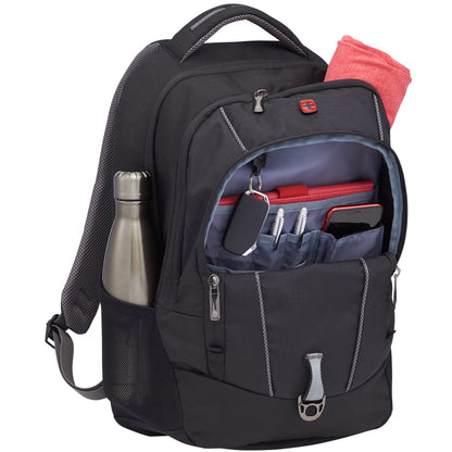 Black Wenger Origins Recycled 15" Computer Backpack