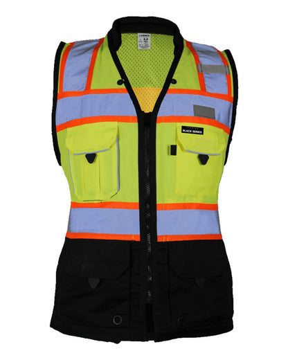 Women's Premium Black Series® Heavy Duty Surveyors Vest - S5021-5022